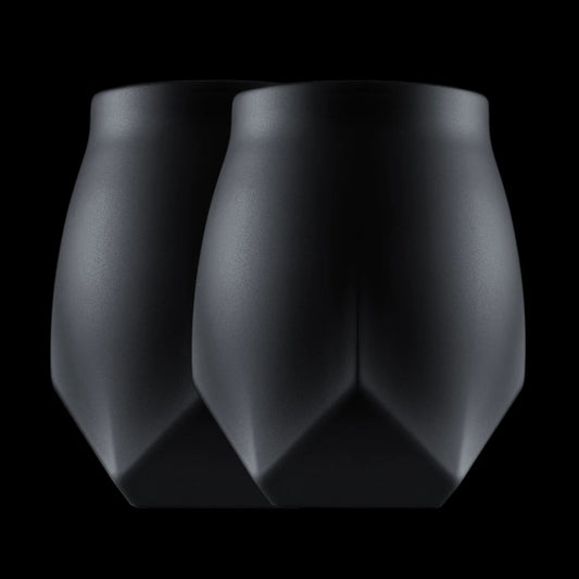 Norlan Whisky Glass, VAILD (Black) - Gift Set of 2